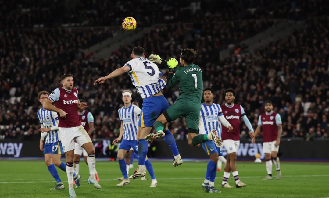 West Ham vs Brighton (22:00 – 21/12) | Xem lại trận đấu