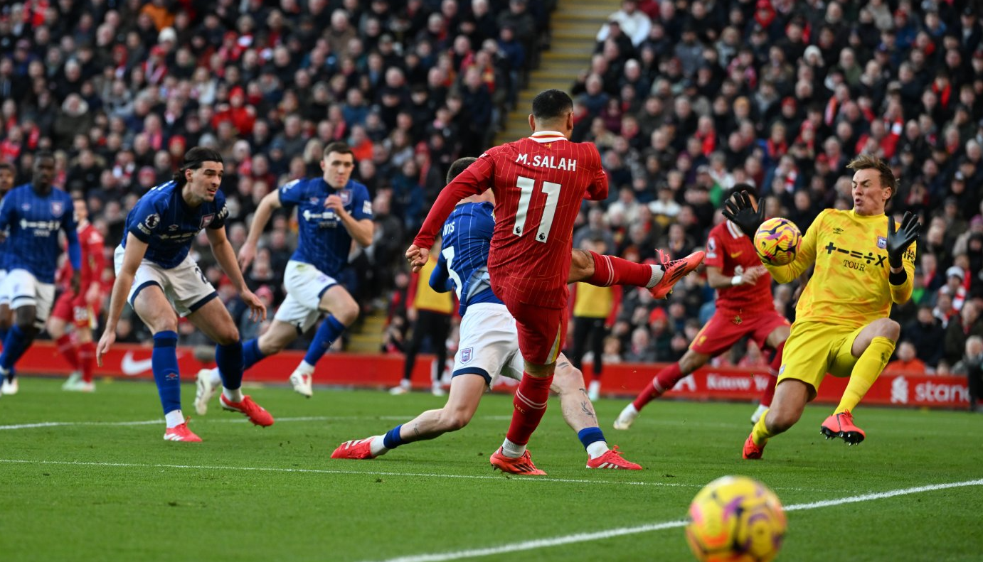 Liverpool vs Ipswich Town (22:00 – 25/01) | Xem lại trận đấu
